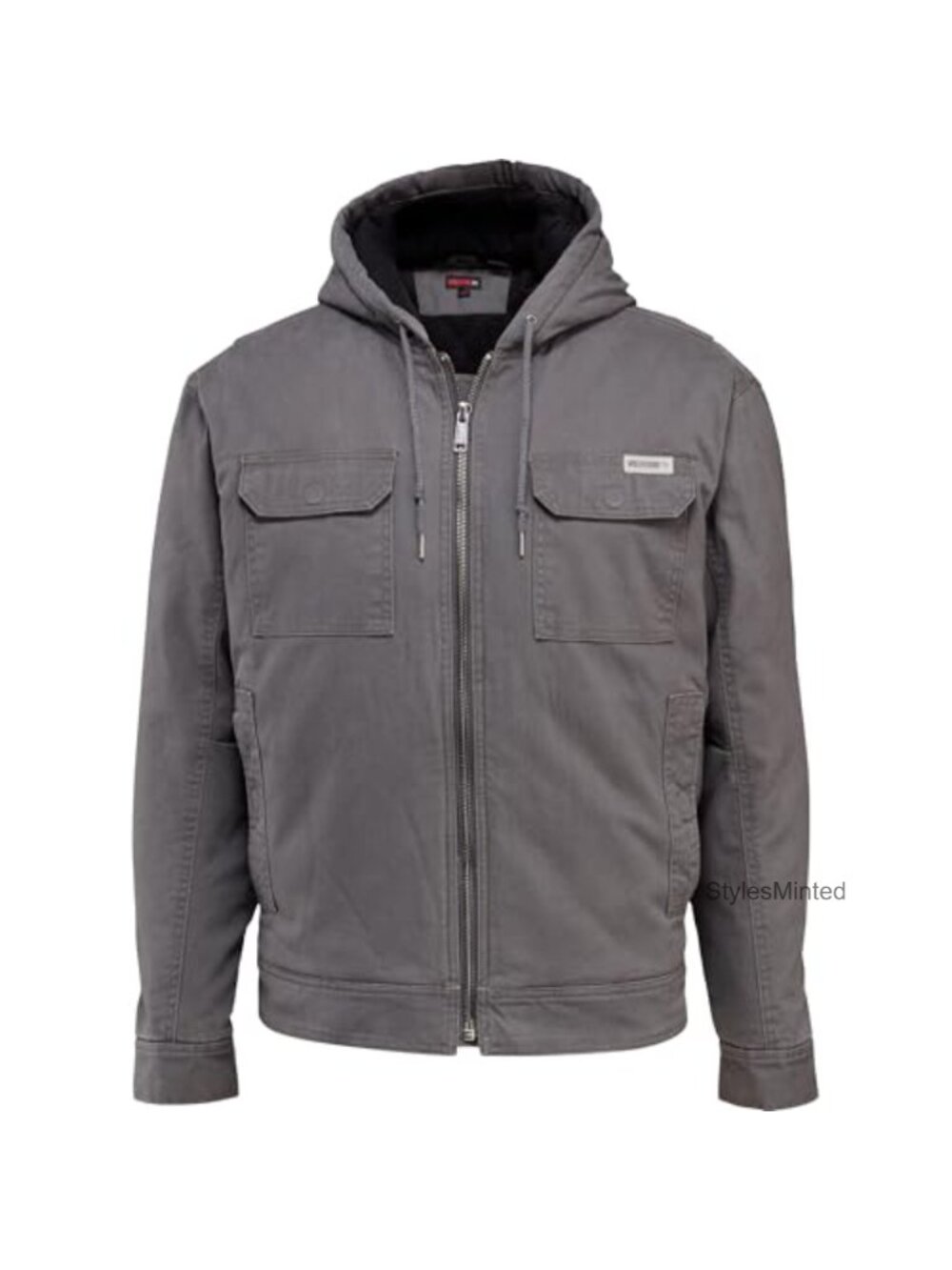 Insulated Work Jacket Bi Swing Back Anorak Utility Coat